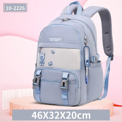 شنطة  مدرسية 2 طبقة ظهر طبي  4 لون رقم 2226-10
