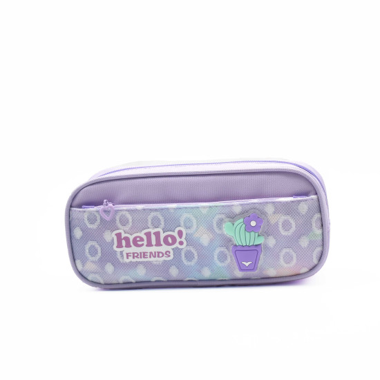 مقالم مدرسية قماش بناتي مع ضوء رقم 8941K