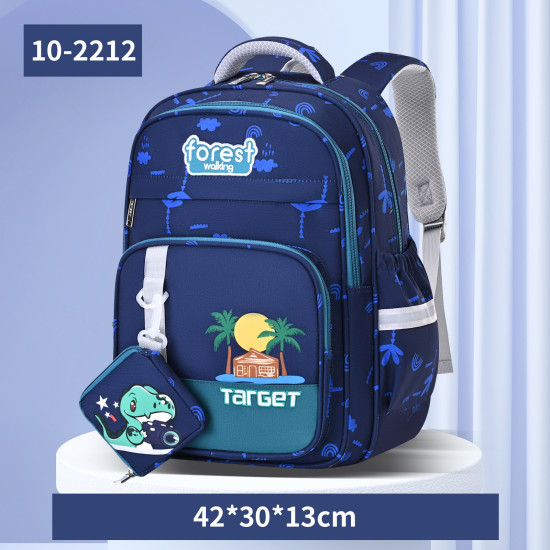 شنطة ابتدائي 2 طبقة 16" ظهر طبي ولادي رقم 3158