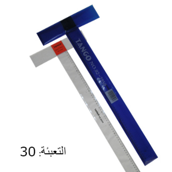 مسطرة تي كريستال رأس ثابت 60 سم