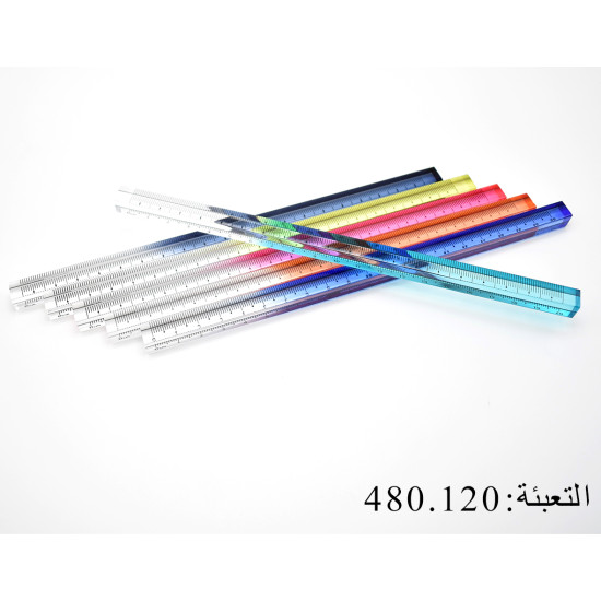 مساطر أكريلك 20سم رقم 2060B-20