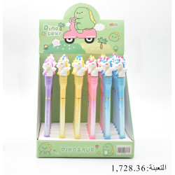 قلم حبر أزرق أشكال مع ضوء رقم JX-0067