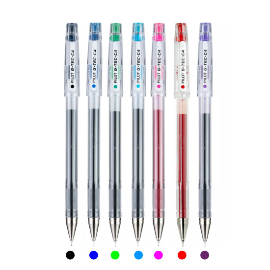 قلم حبر سائل PILOT G-TEC-C4