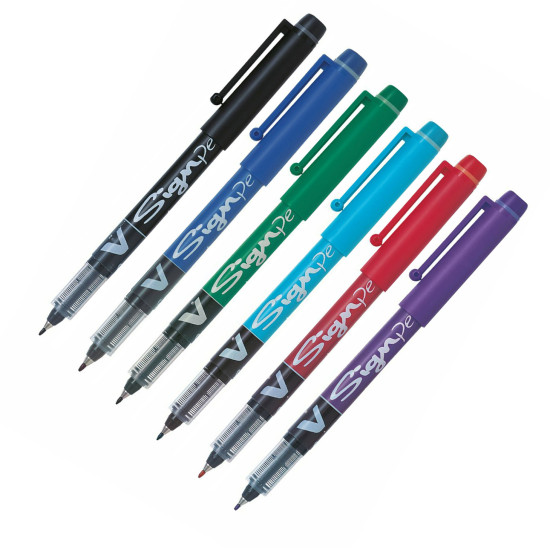 قلم حبر سائل بايلوت V-SIGN PEN