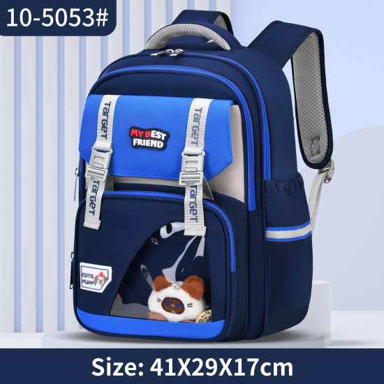 شنطة تارجيت ابتدائي 4 ألوان ظهر طبي 16"