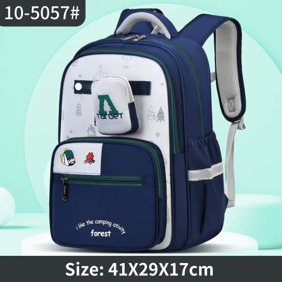شنطة تارجيت ابتدائي 4 ألوان ظهر طبي 16"