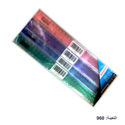 مسطرة بلاستيك 30 سم ADMIRAL Macaron