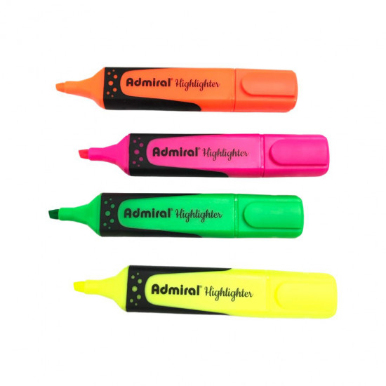 طقم أقلام فسفوري لتحديد