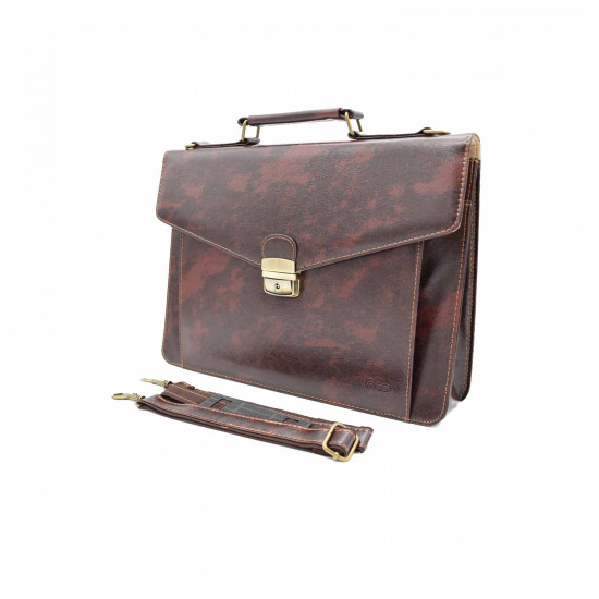 حقيبة الأعمال LEATHER BRIEFCASE TARGET