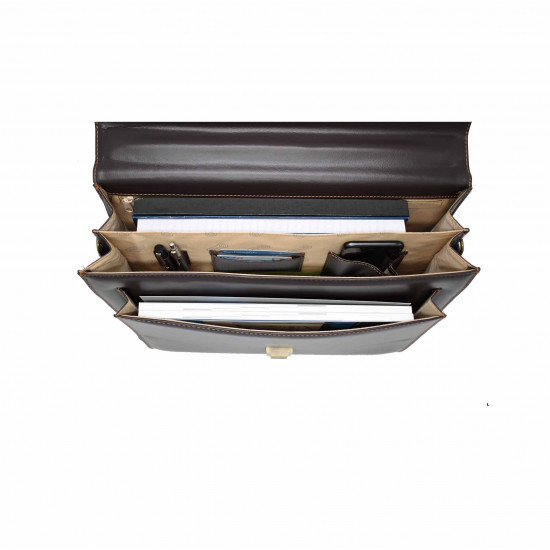 حقيبة الأعمال LEATHER BRIEFCASE TARGET