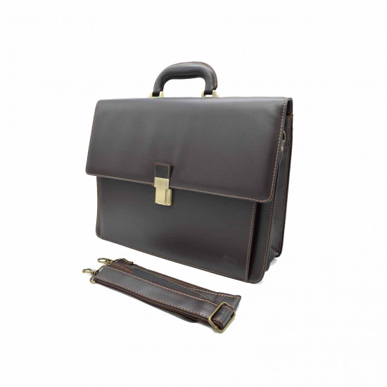 حقيبة الأعمال LEATHER BRIEFCASE TARGET