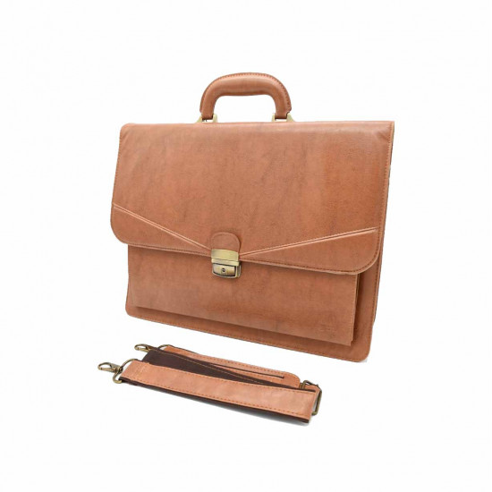 حقيبة الأعمال LEATHER BRIEFCASE TARGET