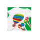 علبة الوان فلوماستر لرسم على الملابس  CARIOCA FABRIC COLOR