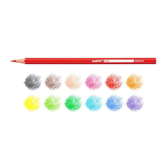 علبة الوان خشبية إيطالية Carioca