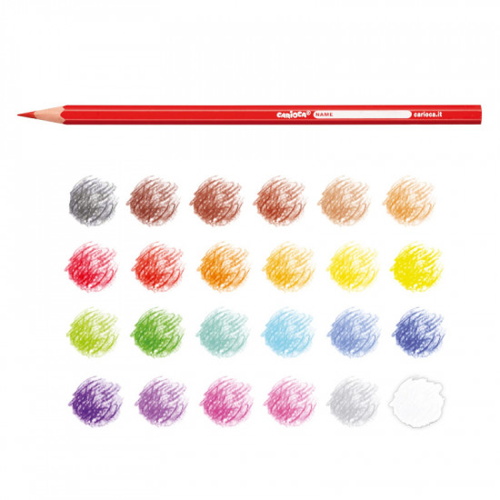 علبة الوان خشبية إيطالية Carioca