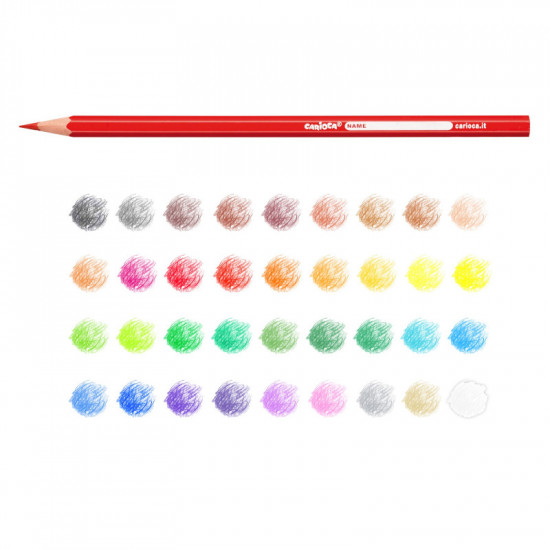 علبة الوان خشبية إيطالية Carioca