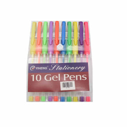 طقم أقلام جل 12 لون