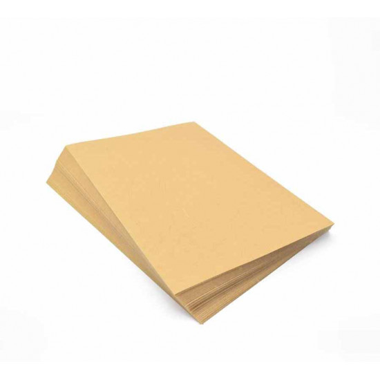 ماعون كرتون مبزر حجم A4 لون بني فاتح