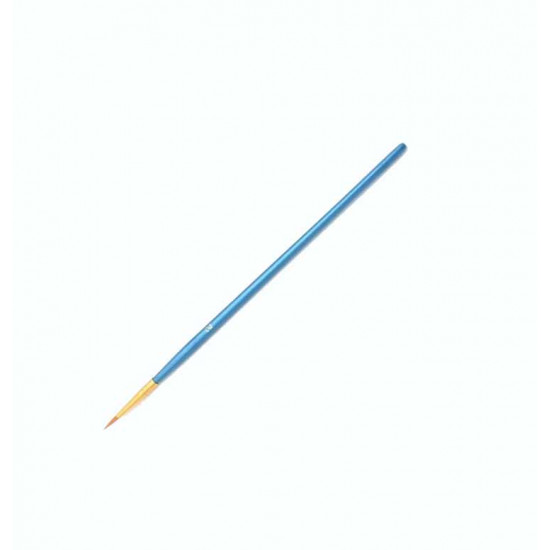 فرشاة رسم لون أزرق نمرة 2