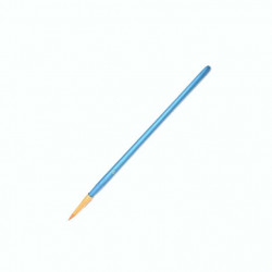 فرشاة رسم لون أزرق نمرة 3