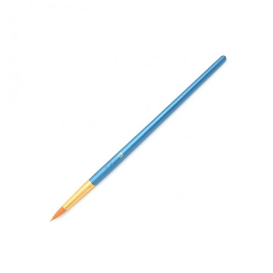 فرشاة رسم لون أزرق نمرة 12