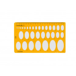 شبلونة هندسية  أشكال بيضاوية