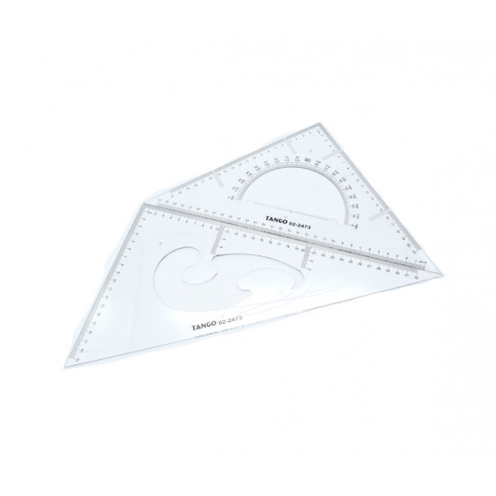 طقم مثلثات  45 & 60 درجة