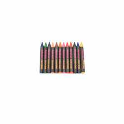ألوان شمع 12 لون عريض Admiral Crayons