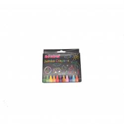 ألوان شمع 12 لون عريض Admiral Crayons