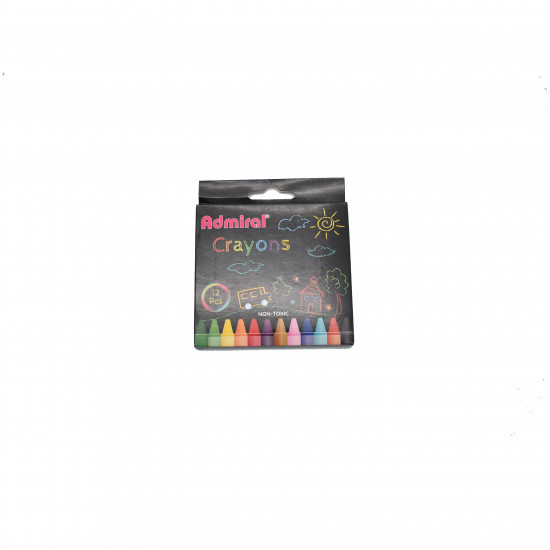 ألوان شمع 12 لون Admiral Crayons
