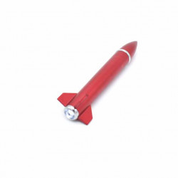 قلم حبر أزرق شكل صاروخ