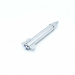 قلم حبر أزرق شكل صاروخ