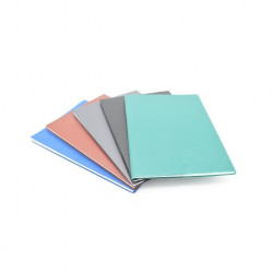 دفتر محاضرات غلاف بلاستيك 72 ورقة