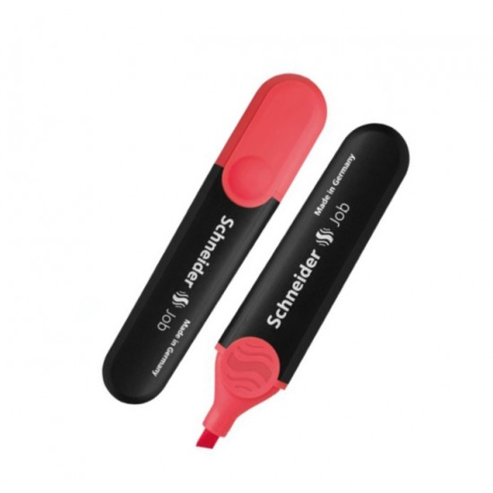 قلم تحديد هاي لايترالماني لون أحمر SCHNEIDER JOB