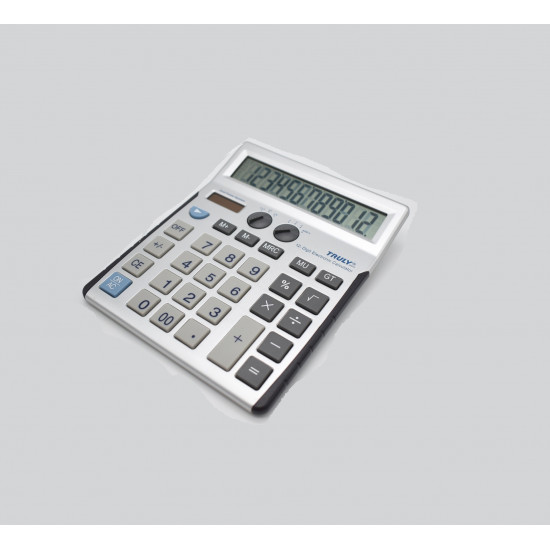 ألة حاسبة 12 خانة حجم كبير نوعية ممتازة ماركة  TRULY العالمية