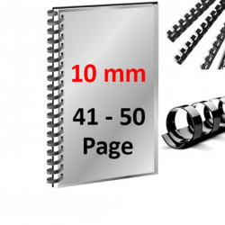 مشط بلاستيك 41-55 ورقة مقاس 10 MM
