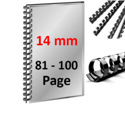 مشط بلاستيك 81-100 ورقة مقاس 14 MM