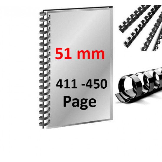 مشط بلاستيك 411-480 ورقة مقاس MM 51