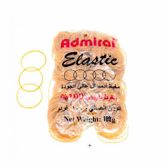 مغيط أدميرال 100 غم نمرة 20 Admiral Elastic