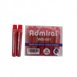 تعبئة قلم السبورة لون أحمر ADMIRAL WB